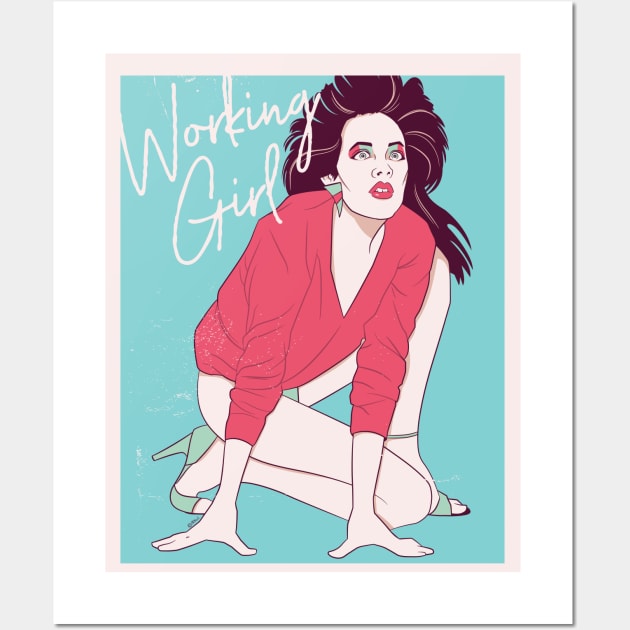 Working Girl Wall Art by ObiPatricKenobi